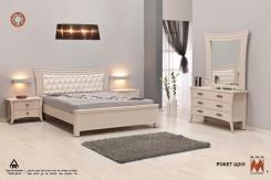 חדר שינה לבן - רהיטי Palermo