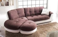 ספה פינתית בשני צבעים - רהיטי מוביליה