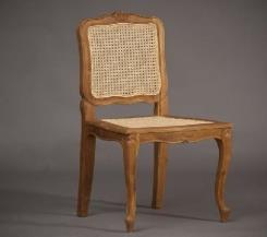 כסא כפרי בשילוב קש - וסטו VASTU - גלריית רהיטים מעץ מלא 