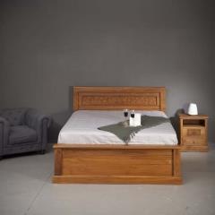 מיטה זוגית - וסטו VASTU - גלריית רהיטים מעץ מלא 