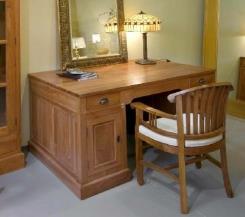 שולחן כתיבה מעוצב - וסטו VASTU - גלריית רהיטים מעץ מלא 