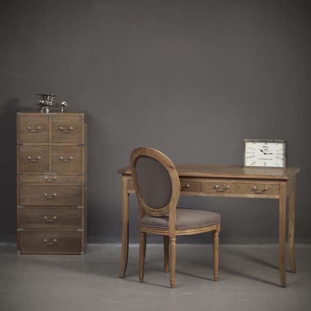 שולחן עבודה בסגנון סקרטר - וסטו VASTU - גלריית רהיטים מעץ מלא 