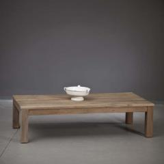 שולחן סלוני מעץ טיק - וסטו VASTU - גלריית רהיטים מעץ מלא 