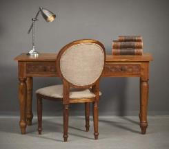 שולחן עבודה עם 3 מגירות - וסטו VASTU - גלריית רהיטים מעץ מלא 