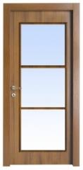 דלת  למינטו פירנצה אגוז אורך 3  חלונות - דלתות פנדור 