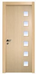 דלת פנים פירנצה עם 6 צוהרים - דלתות פנדור 