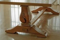 רגל שולחן מעוצבת - מי השרון