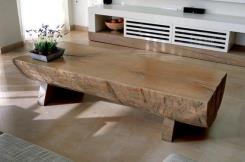 שולחן עץ מלא - מי השרון
