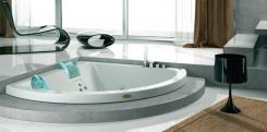 אמבטיה פינתית עם אופציה לג'קוזי - אלוני