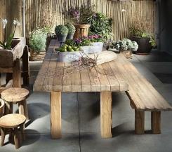 שולחן אוכל מעץ מלא - וסטו VASTU - גלריית רהיטים מעץ מלא 