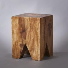 שרפרף מרובע - וסטו VASTU - גלריית רהיטים מעץ מלא 