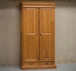 ארון 2 דלתות מעץ מלא - וסטו VASTU - גלריית רהיטים מעץ מלא 