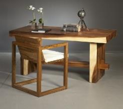 שולחן עבודה מעץ סואר - וסטו VASTU - גלריית רהיטים מעץ מלא 