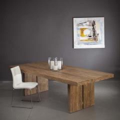 שולחן אוכל ארוך במיוחד - וסטו VASTU - גלריית רהיטים מעץ מלא 