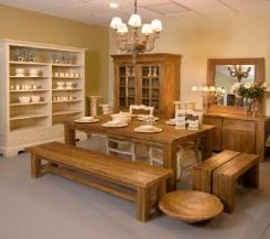פינת אוכל מעוצבת - וסטו VASTU - גלריית רהיטים מעץ מלא 