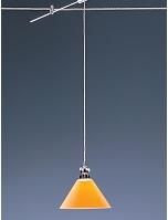מנורה מעוצבת כתומה - תיל און לייטינג