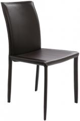כסא עור חום - Kare Design