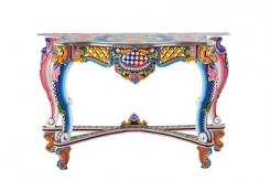 שולחן צבעוני - Kare Design