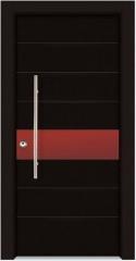 דלת שריונית 8004 שחור אדום - שריונית חסם