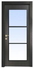 דלת פנים למינטו 3 חלונות גדולים - דלתות פנדור 