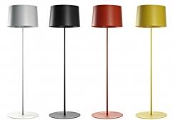 מנורה עומדת במגוון צבעים - לוגו תאורה