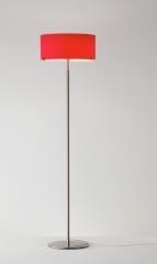 מנורה עומדת בצבע אדום - לוגו תאורה