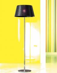 מנורה שחורה מעוטרת - לוגו תאורה