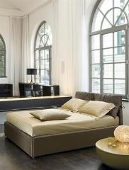 מיטה זוגית חומה - נטורה רהיטי יוקרה