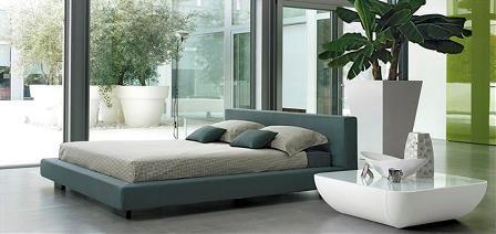 מיטה בגוון טורקיז - נטורה רהיטי יוקרה