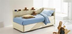 מיטת יחיד בהירה - נטורה רהיטי יוקרה