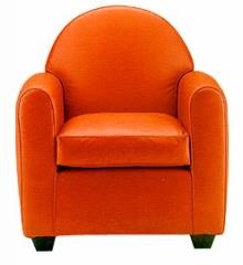 כורסא בגוון כתום - נטורה רהיטי יוקרה