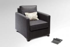 כורסא שחורה - סימפלי ווד רהיטים