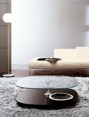 שולחן אובאלי לסלון - נטורה רהיטי יוקרה