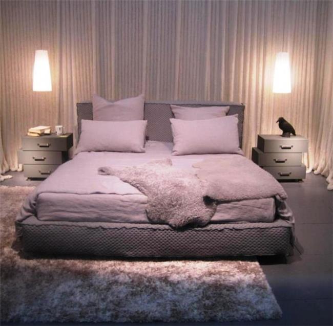 מיטת פוטון עם שידות צד - זהבי גלרייה לעיצוב