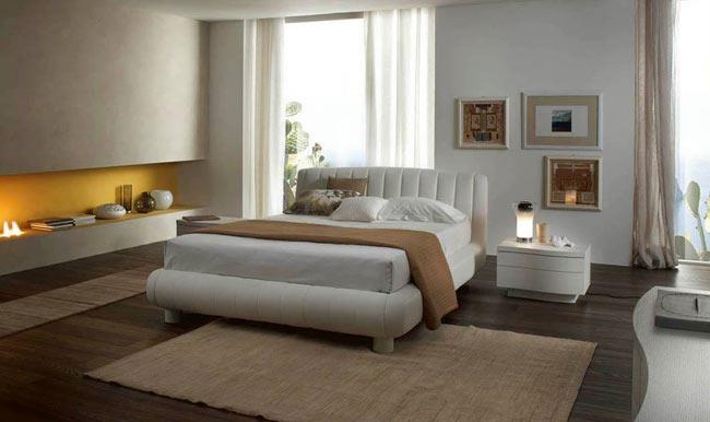 מיטה לבנה מפנקת - זהבי גלרייה לעיצוב