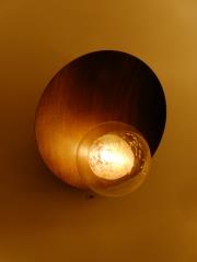 מנורת צלחת קיר עגולה - ברק תאורה