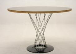 שולחן סלון עגול מעץ - Items Gallery