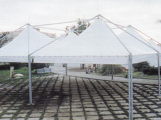 אוהלי פגודה לבנים - סולריס - סוככים Solaris