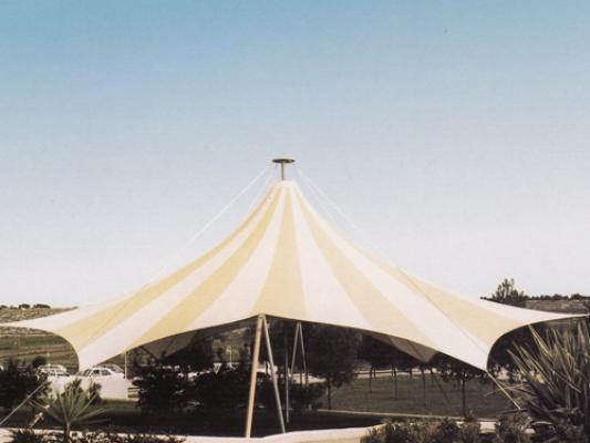 אוהל לקירוי - סולריס - סוככים Solaris