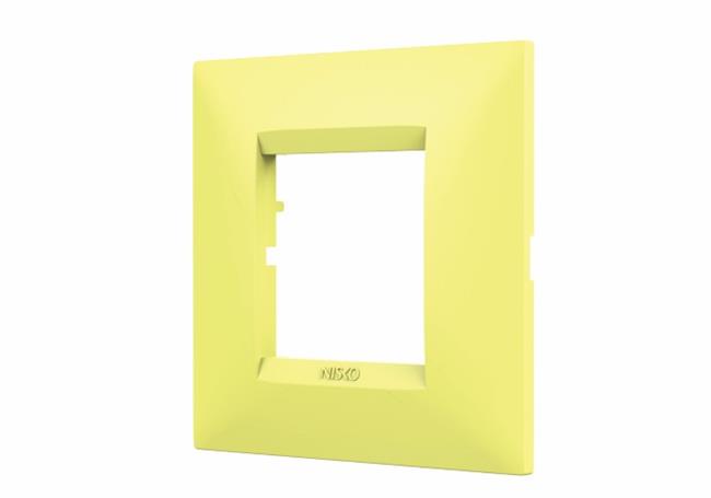 מסגרת צהובה לקופסה 60 מ"מ - ניסקו NISKO 