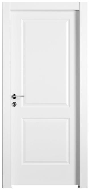 דלת אלגנטית לבנה - דלתות חמדיה 