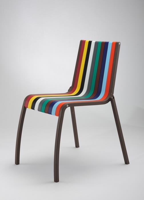 כסא פסים צבעוני - היבואנים