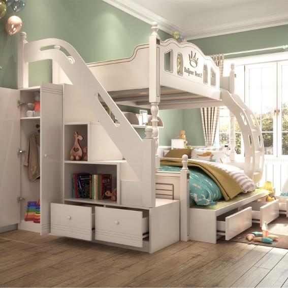 מיטת קומותיים דגם - 503 staircase cabinet - היבואנים