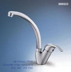 ברזים לאמבטיה דגם פרח פיה קצרה מסתובבת. - OM Design