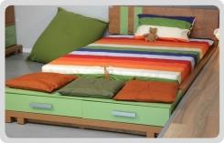 מיטה "מנוחה ירוקה" - 5 נגרים