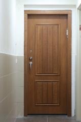 דלת מעוצבת מעץ - הרמטיקס מבית סייפטידור