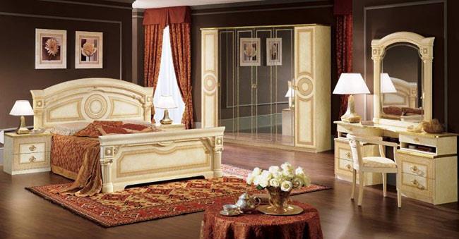 חדר שינה בעיצוב יוקרתי - רהיטי מוביליה