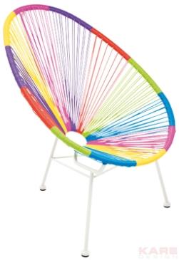 כסא צבעוני לגינה - Kare Design