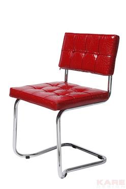 כסא אדום בוהק - Kare Design