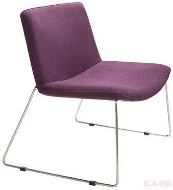 כסא סגול מרופד - Kare Design